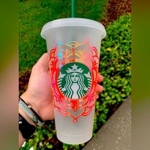 Customized Starbucks reusable cold cup